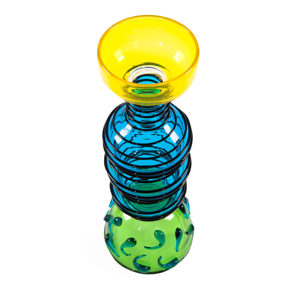 Alioth Murano Glass Vase Vases Memphis Milano   