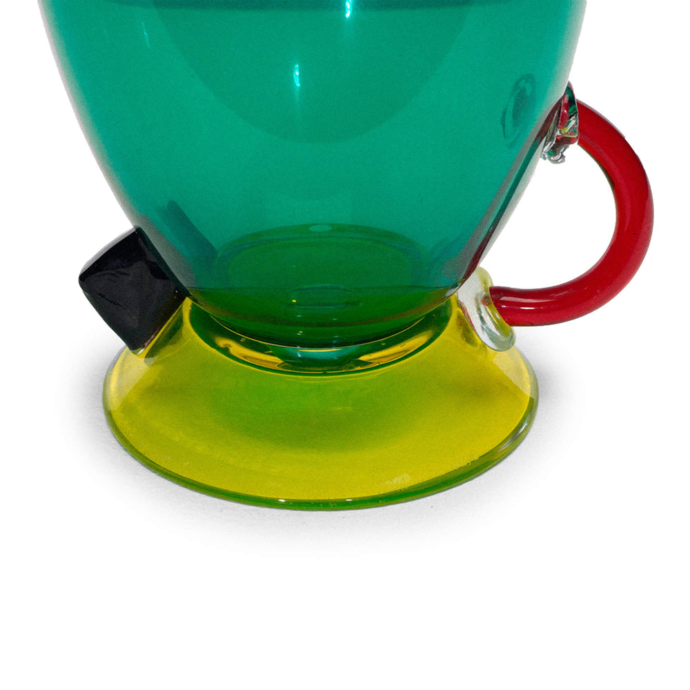 Altair Murano Glass Vase Vases Memphis Milano   