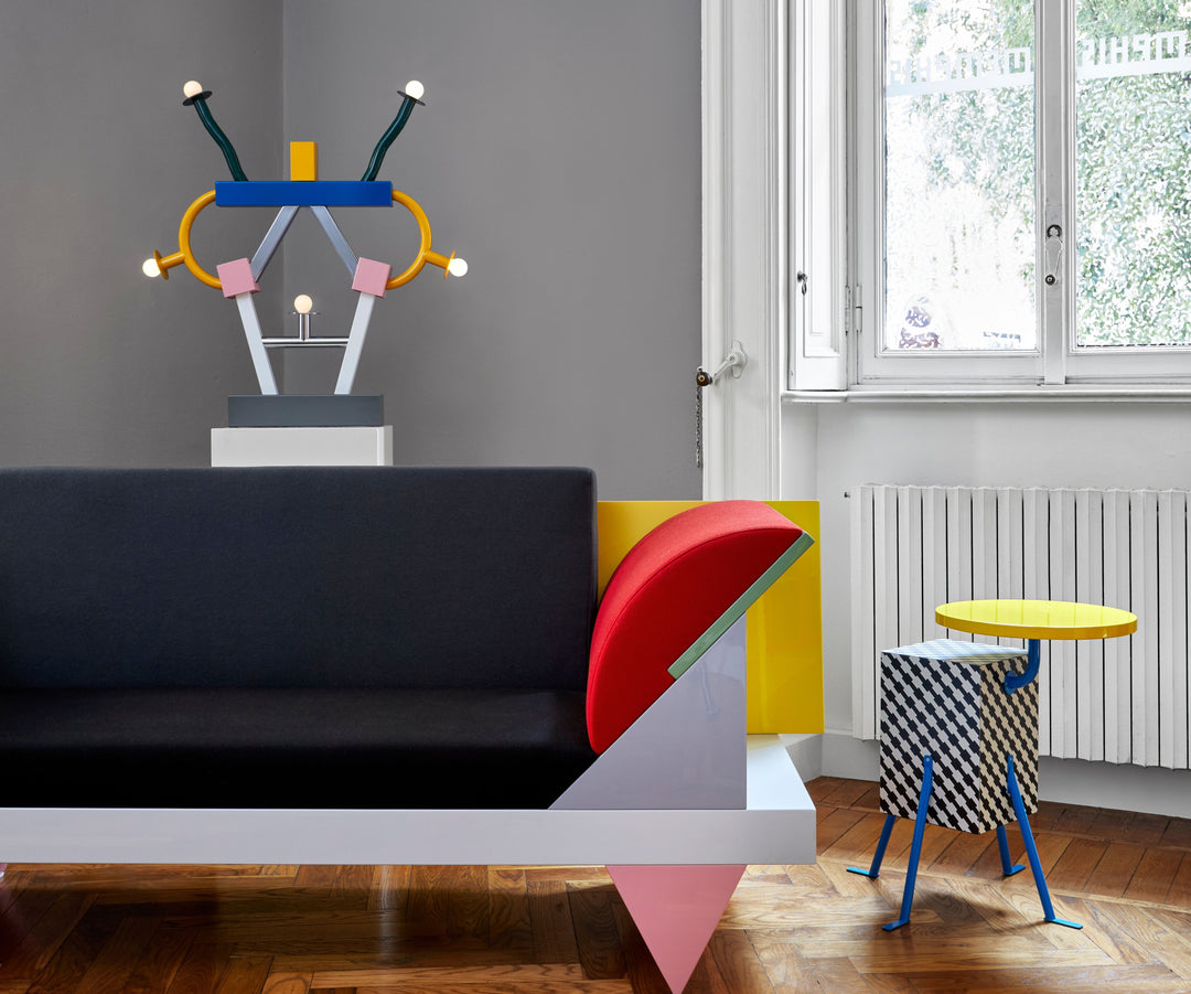 Kristall End Table Accent Table Memphis Milano   