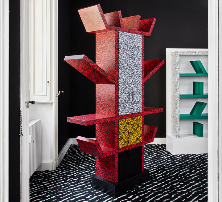 Casablanca Bookcase Bookcases & Standing Shelves Memphis Milano   