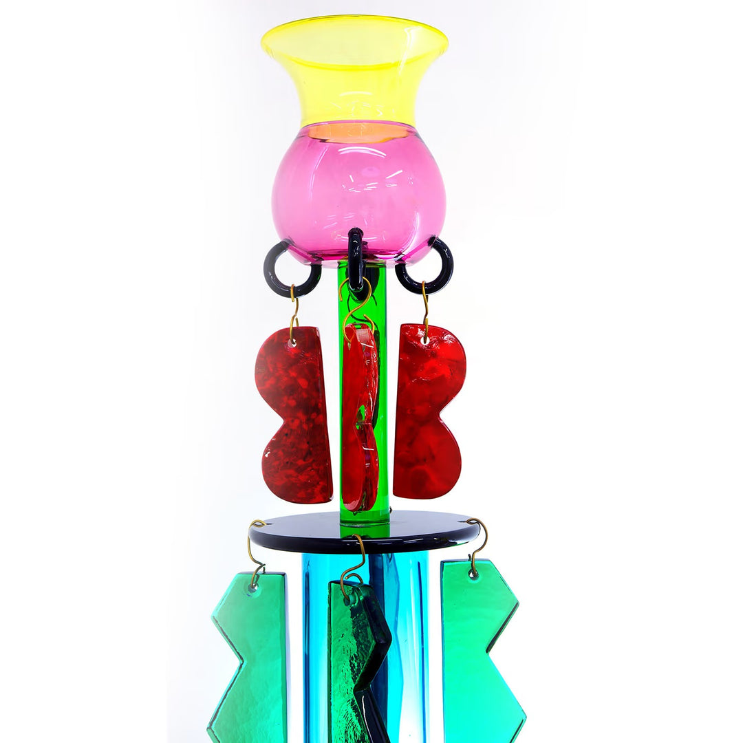 Clesitera Murano Glass Vase Vases Memphis Milano   
