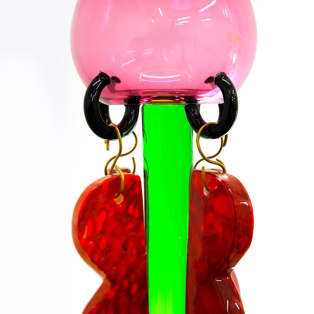 Clesitera Murano Glass Vase Vases Memphis Milano   