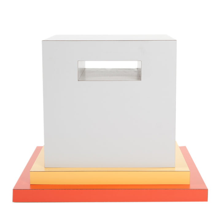 Cream Side Table Coffee Tables Memphis Milano   