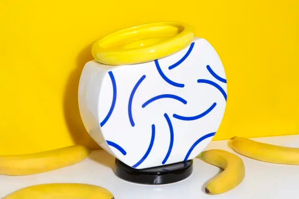 Cucumber Vase Decorative Bowl Memphis Milano   