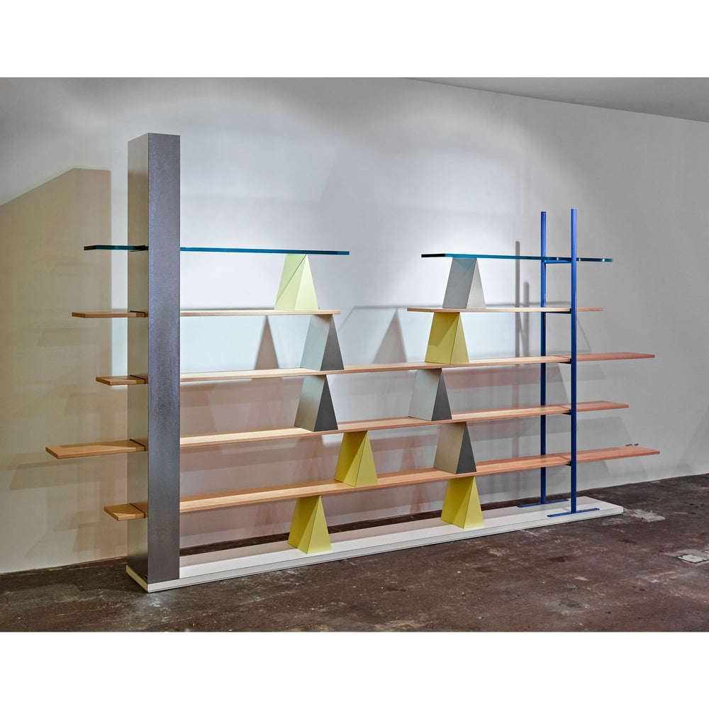 Gritti Bookcase Bookcases & Standing Shelves Memphis Milano   