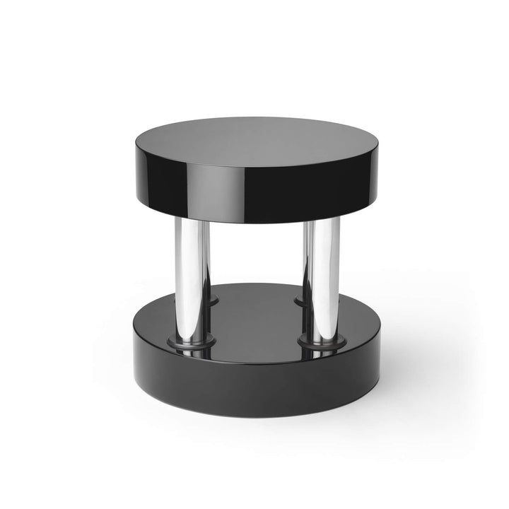 Hyatt End Table End Tables Memphis Milano Glossy Black