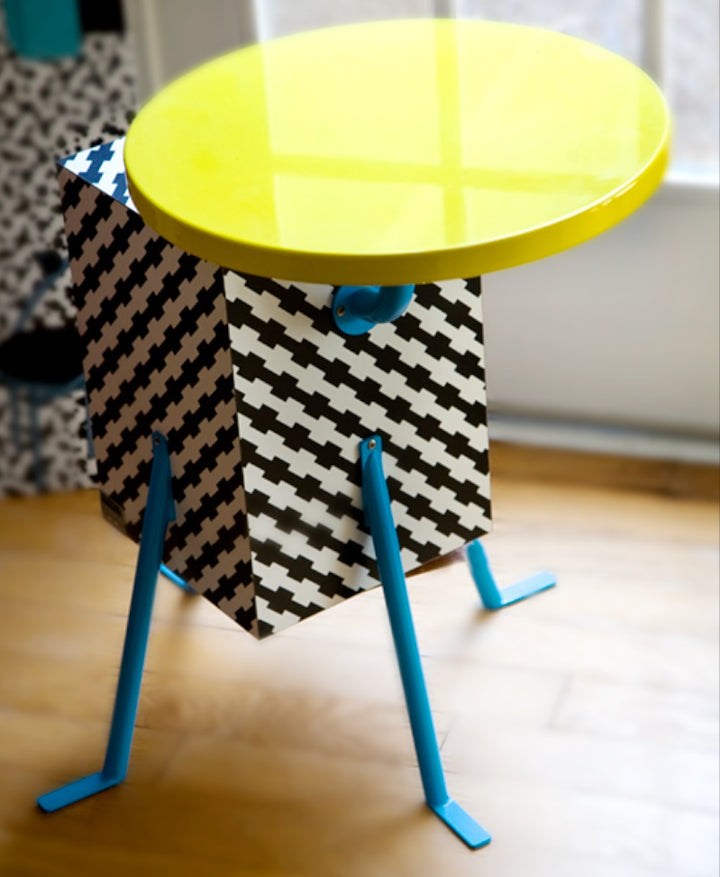 Kristall End Table Accent Table Memphis Milano   