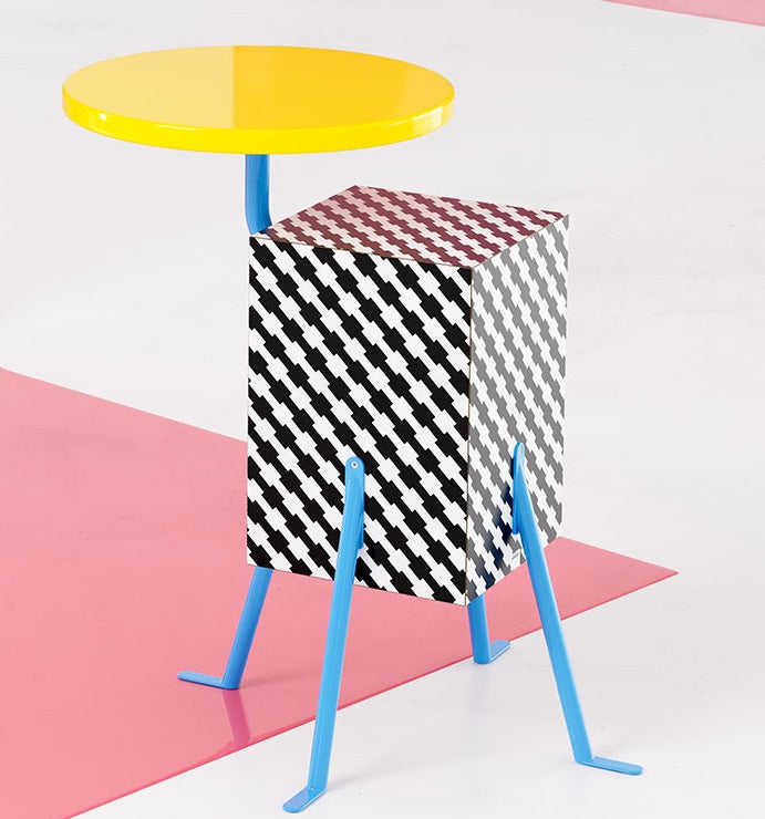 Kristall End Table Accent Table Memphis Milano   