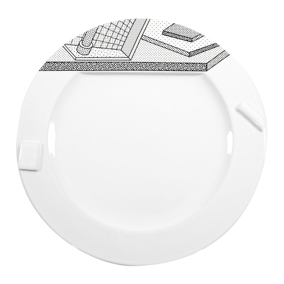 Lettuce Plate Vases Memphis Milano   