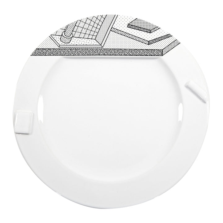 Lettuce Plate Vases Memphis Milano   