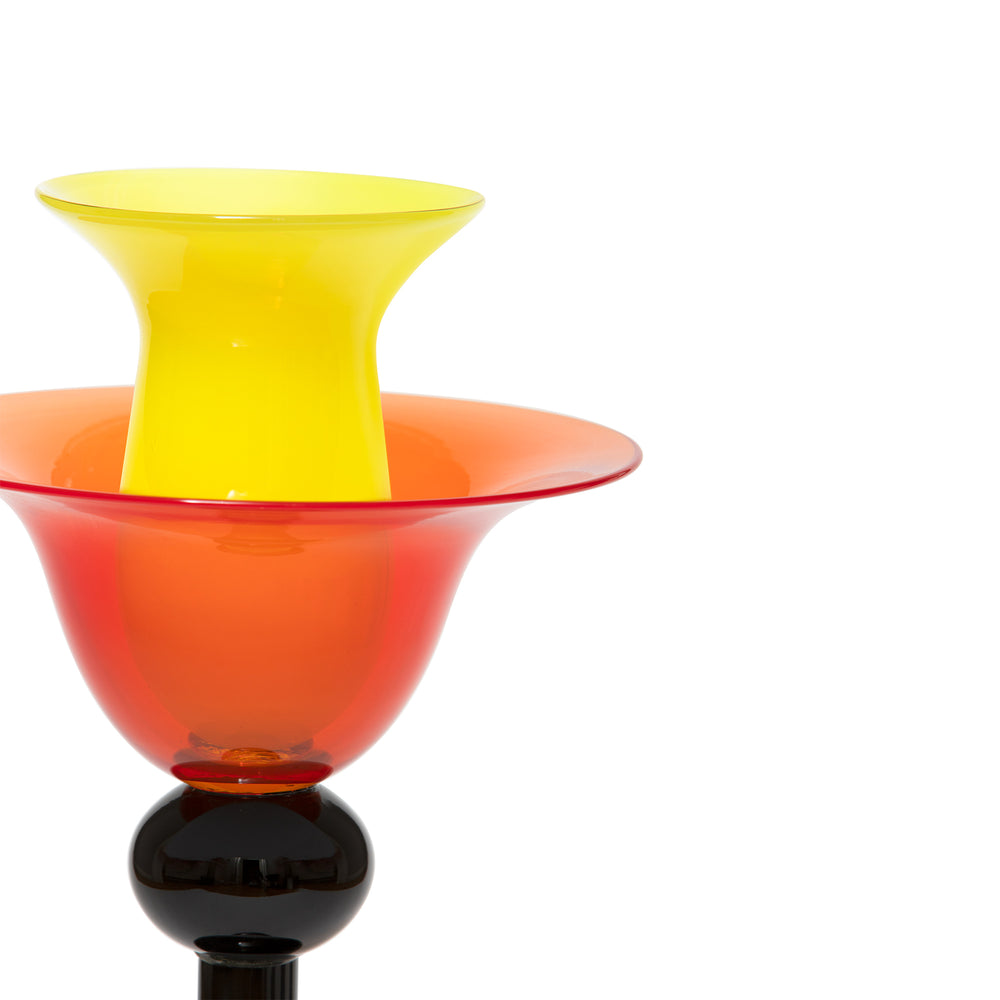 Malide Murano Glass Vase Vases Memphis Milano   