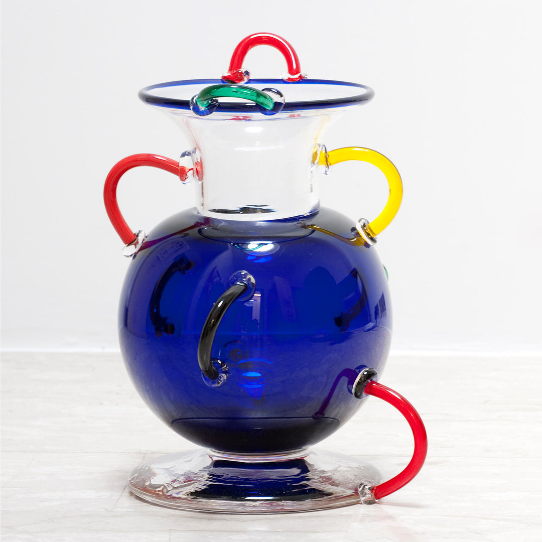 Mizar Murano Glass Vase Vases Memphis Milano   