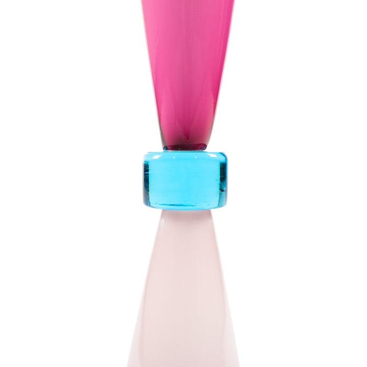 Pasifila Murano Glass Vase Vases Memphis Milano   