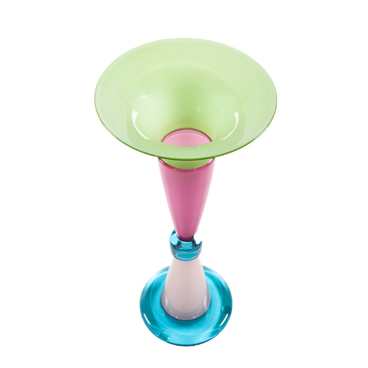 Pasifila Murano Glass Vase Vases Memphis Milano   