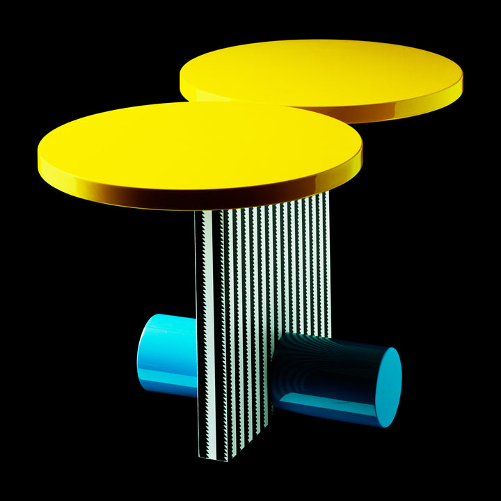 Polar Side Table Accent Table Memphis Milano   