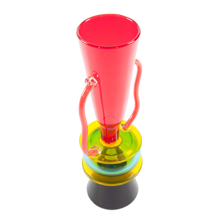 Sirio Murano Glass Vase Vases Memphis Milano   