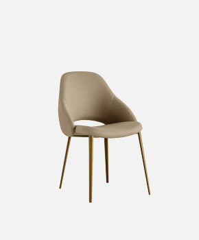 SILHOUETTE METAL DINING CHAIR Dining Chair Eforma   