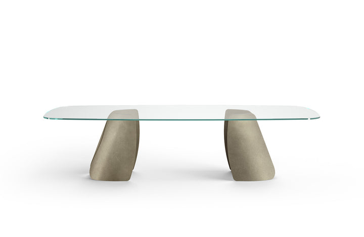 PERLA GLASS TOP DINING TABLE Kitchen & Dining Room Tables Eforma   
