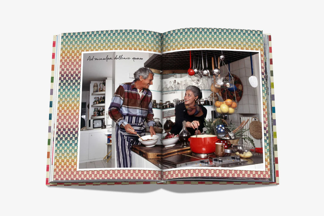 The Missoni Family Cookbook Book Print Books Assouline