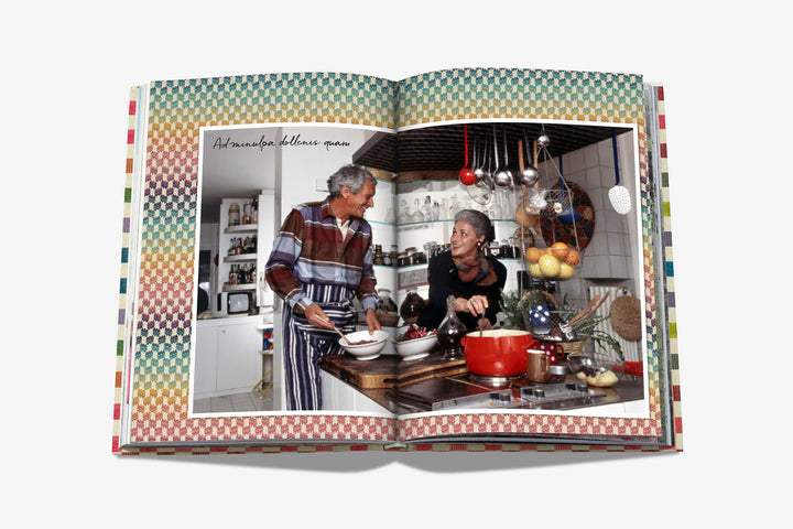 The Missoni Family Cookbook Book Print Books Assouline