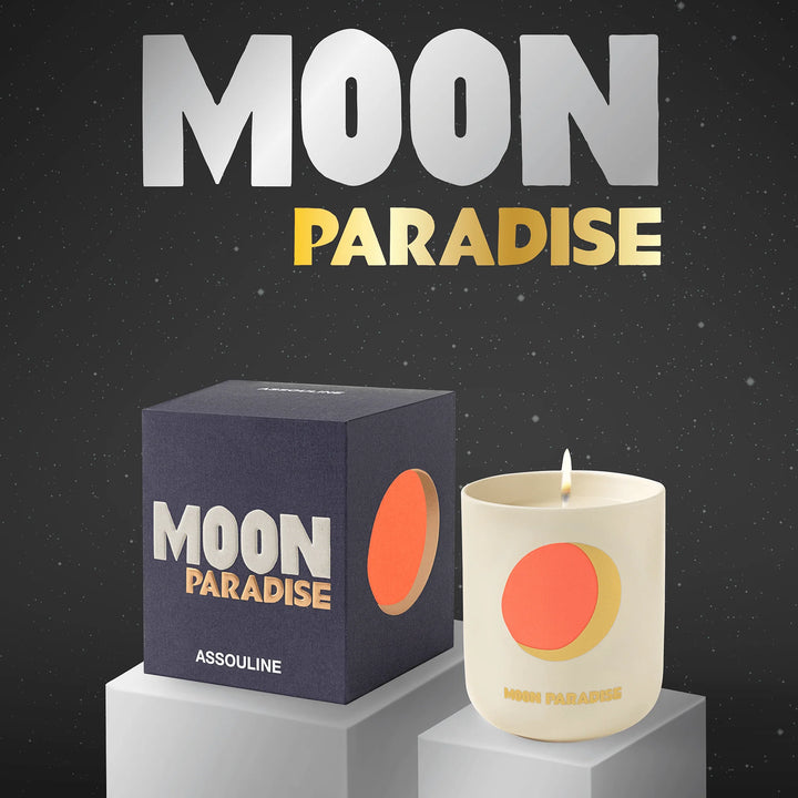 Moon Paradise - Travel From Home Candle Candle & Oil Warmers Assouline   