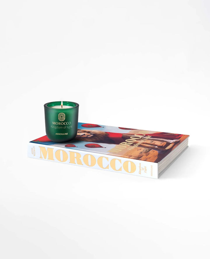 Morocco Kingdom of Light - Candle and Book Gift Set