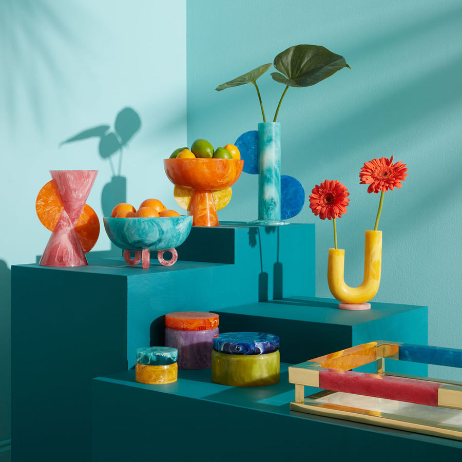 Como Pedestal Bowl Jonathan Adler