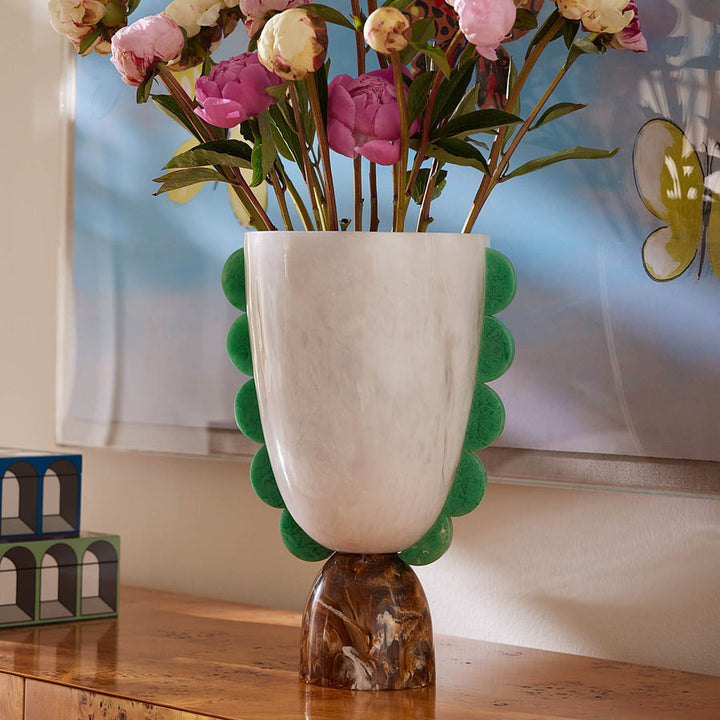 Como Scalloped Urn Jonathan Adler
