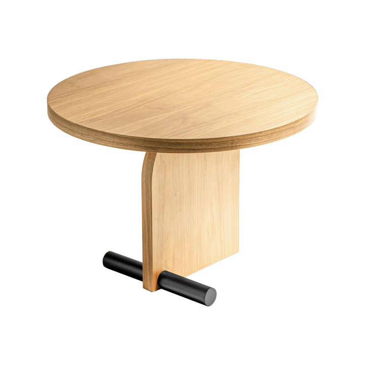 Nova Side Table Accent Tables Nomon Oak / Black Large: 23.2 in diameter