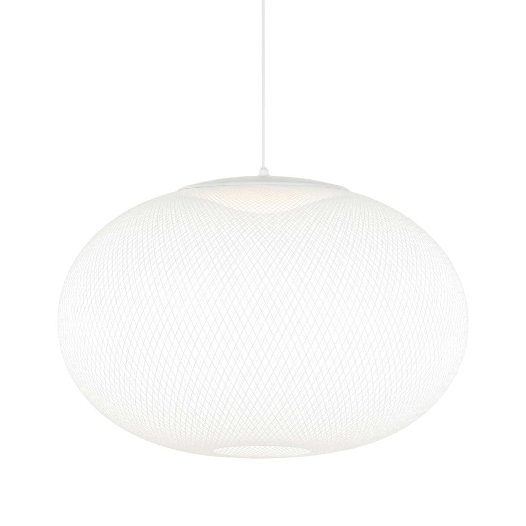 NR2 Pendant Light Lighting Moooi White with White cable Large: 29.5 in diameter