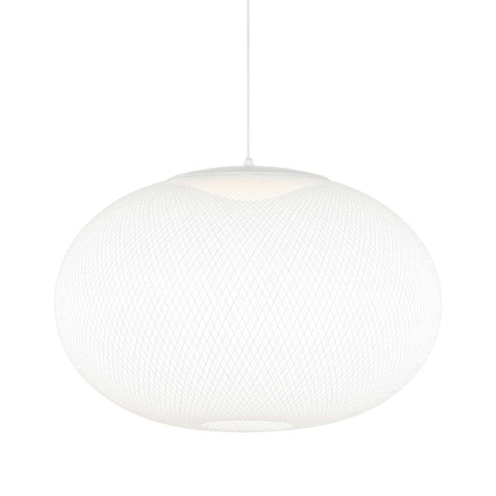 NR2 Pendant Light Lighting Moooi White with White cable Large: 29.5 in diameter