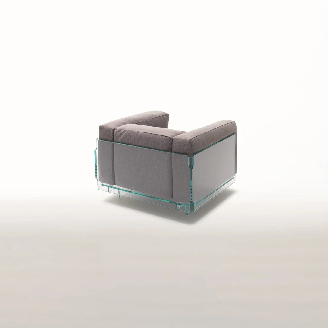 Crystal Lounge Sofa Sofa Glas Italia   
