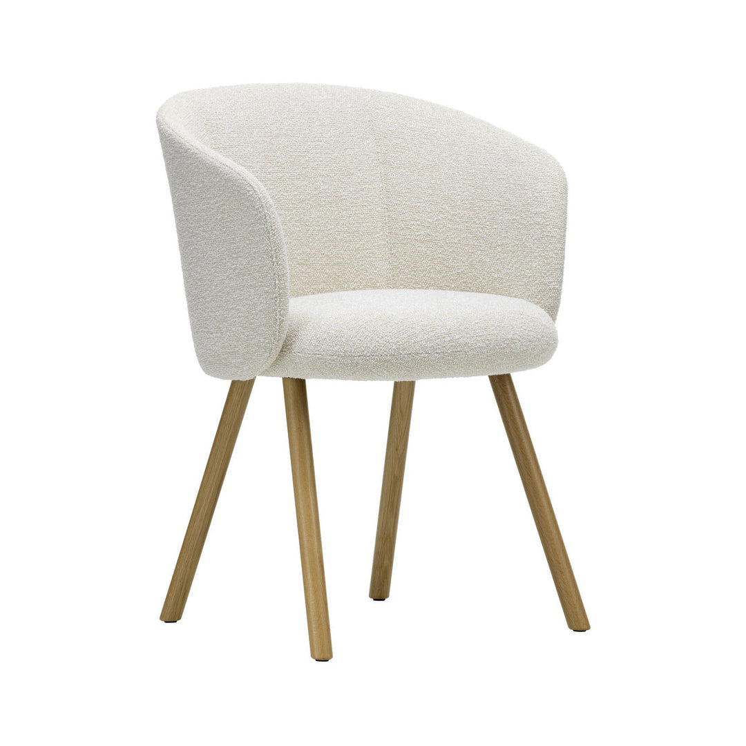 Mikado Dining Chair Chairs Vitra Nubia Ivory / Pearl Natural Oak