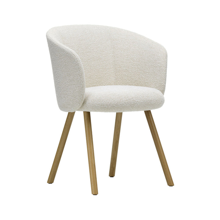 Mikado Dining Chair Chairs Vitra Nubia Ivory / Pearl Natural Oak