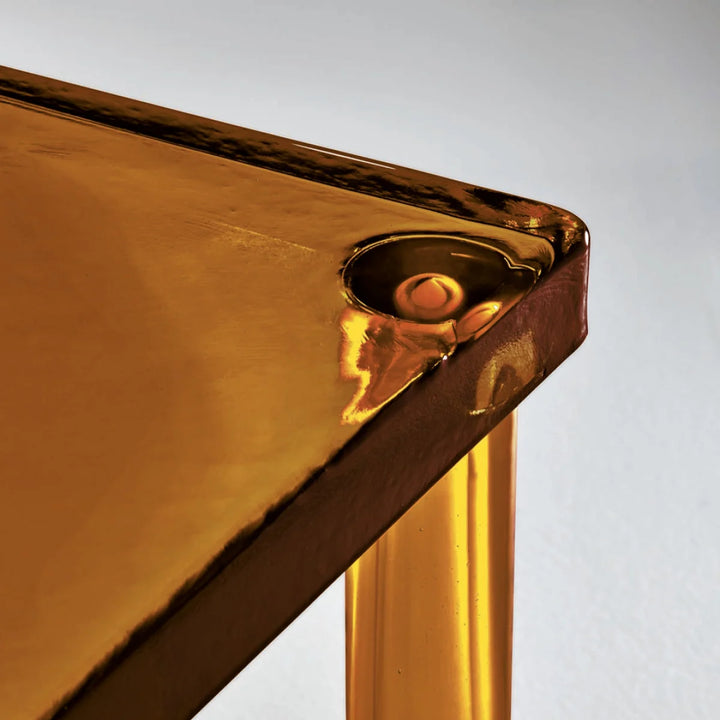 Nesting Coffee Table Coffee Table Glas Italia NES03: L 16.5" x W 16.5" x H 13.4" Coloured glass 