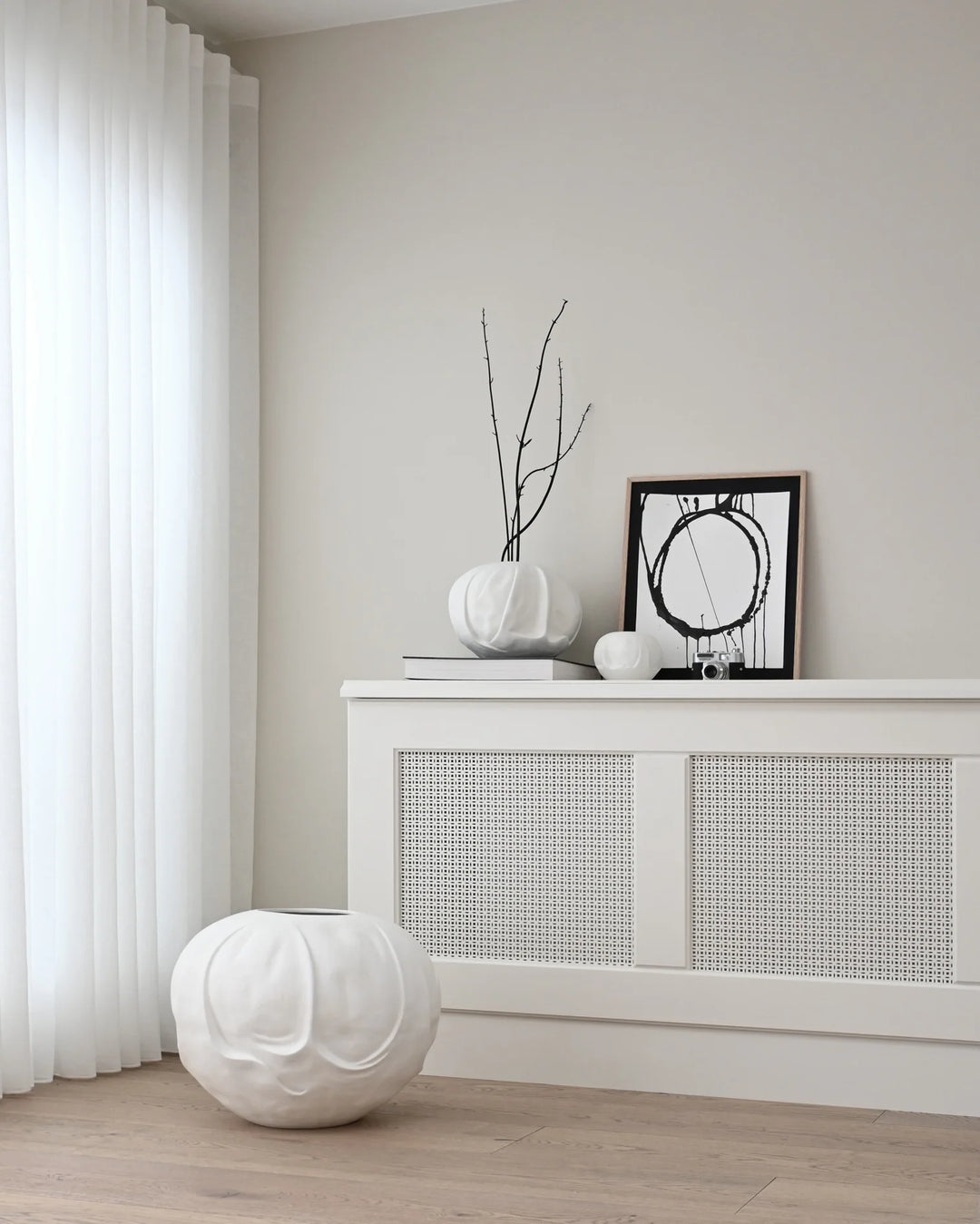 Orimono Vase, Medio - Bone White Vases 101 Copenhagen   