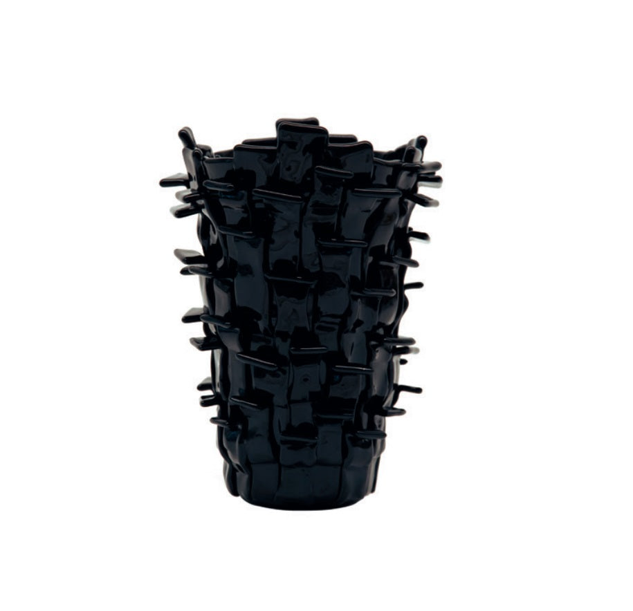 ZEBRA BLACK VENINI VASE Vases Dolce&Gabbana   