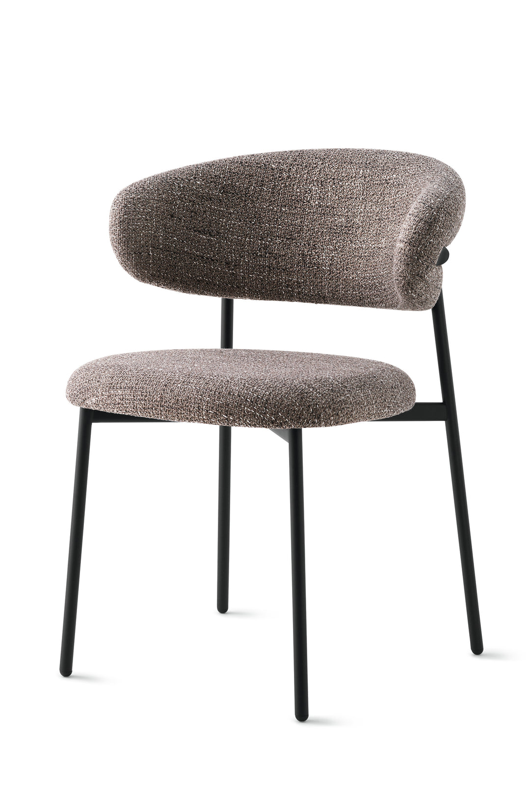 Oleandro Chair Matt Black Taupe  Calligaris   