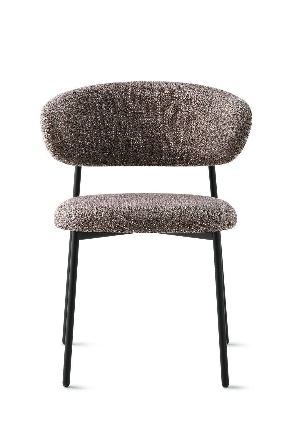 Oleandro Chair Matt Black Taupe  Calligaris   