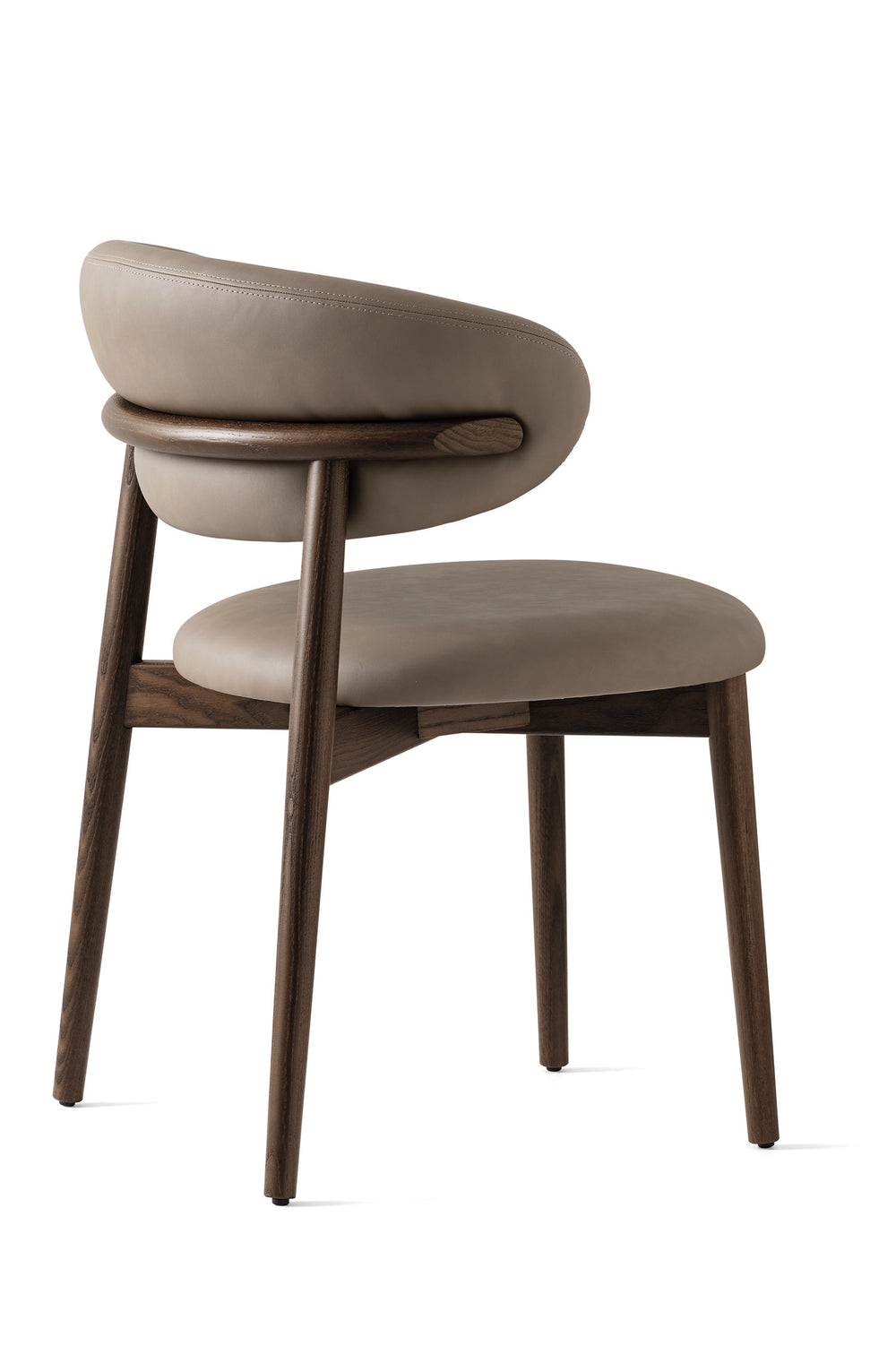Oleandro Chair Smoke Wood Mud Brown  Calligaris   