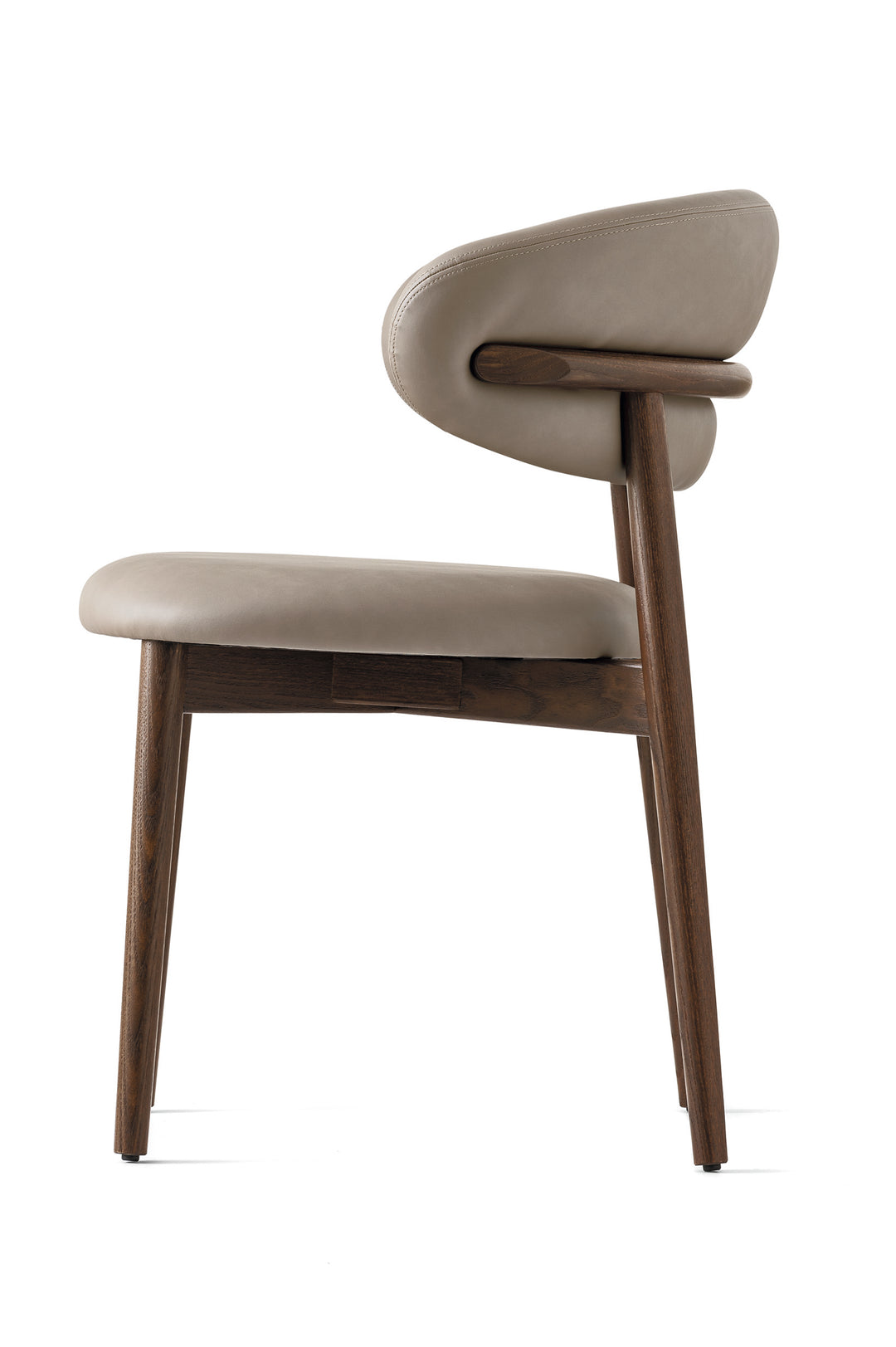Oleandro Chair Smoke Wood Mud Brown  Calligaris   