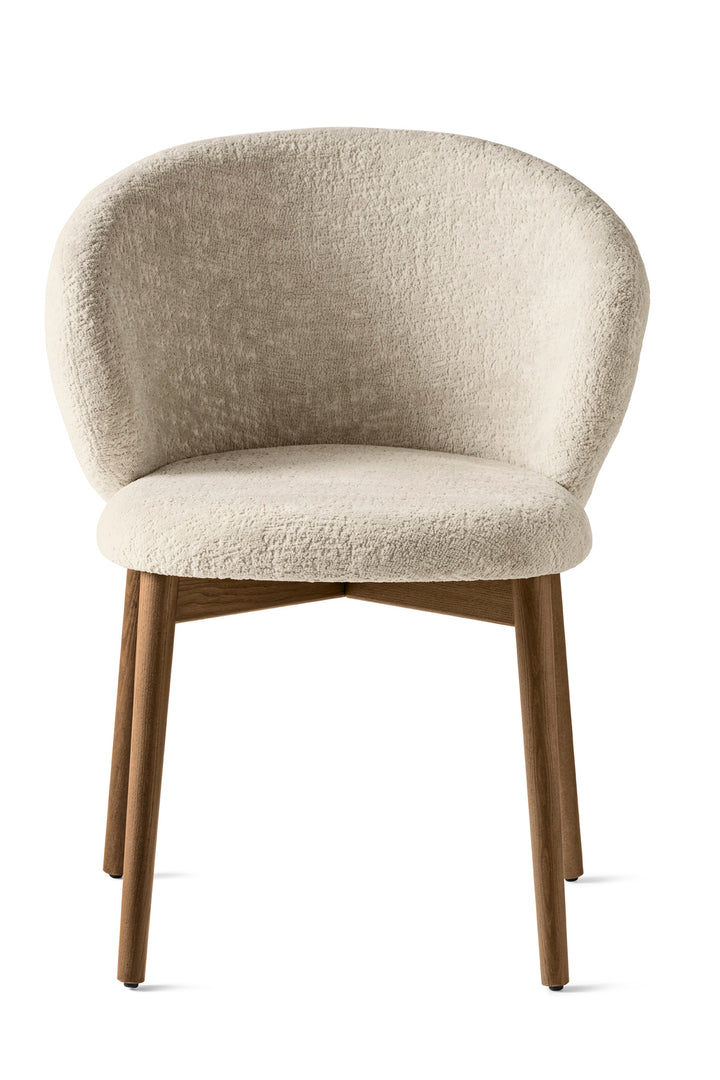 Oleandro Full Back Chair Wood Lounge Chairs Calligaris Aspen: T2H Sand Wood: P1GW Canaletto Walnut