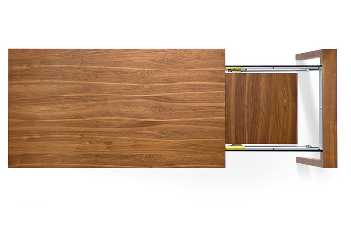 Omnia Dining Table Extendable with Marble and Wood Finish Options Calligaris