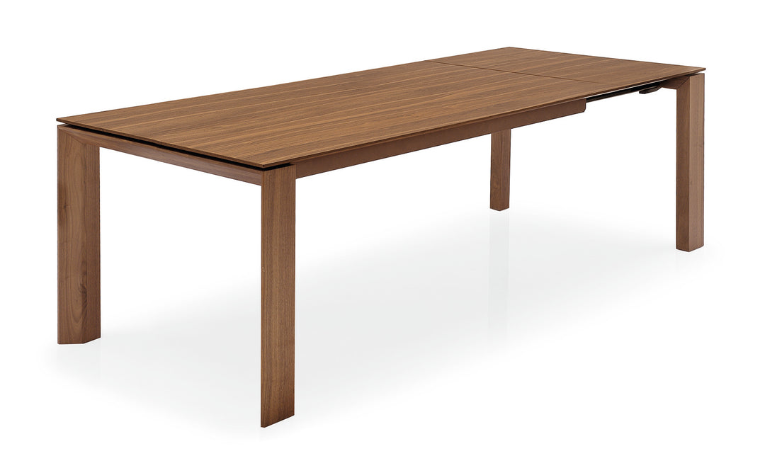 Omnia Dining Table Extendable with Marble and Wood Finish Options Calligaris