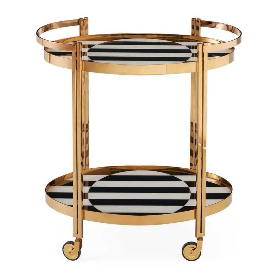 Op Art Bar Cart Jonathan Adler Default Title