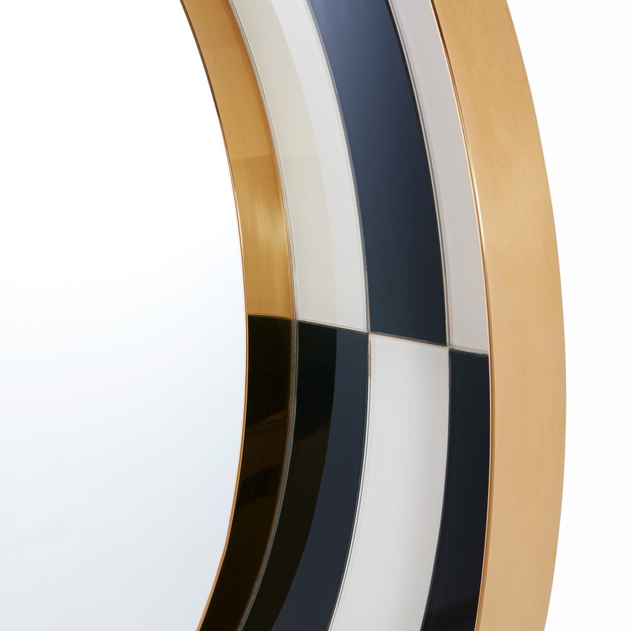 Op Art Mirror Jonathan Adler