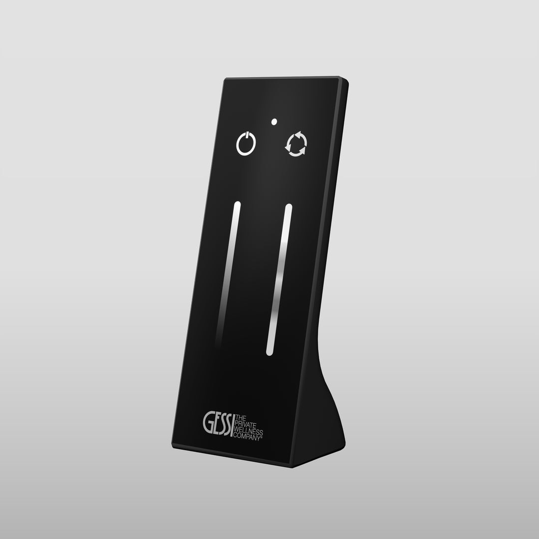 Optional Remote Control Bathroom Accessories GESSI Matte Black  