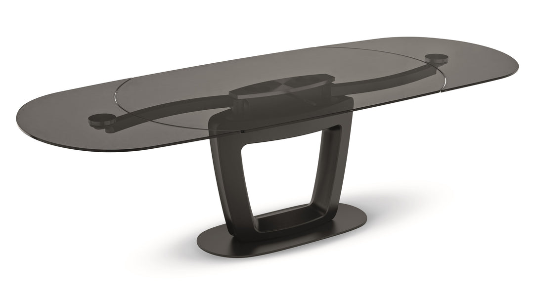 Orbital Curved Extendable Dining Table Extendable Dining Tables Calligaris