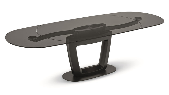 Orbital Curved Extendable Dining Table Extendable Dining Tables Calligaris