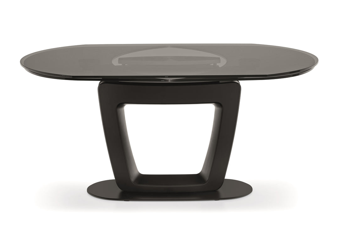 Orbital Curved Extendable Dining Table Extendable Dining Tables Calligaris